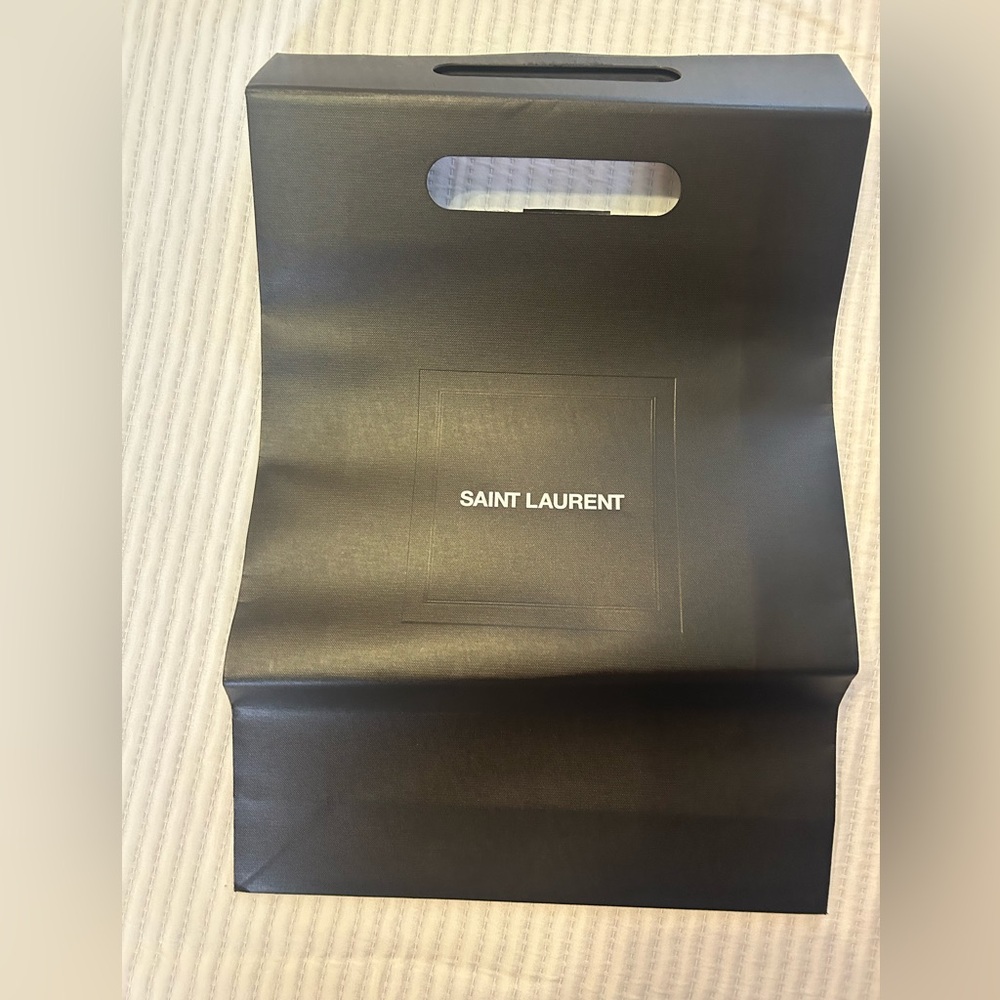 Saint Laurent Sleek Black Men's Bag